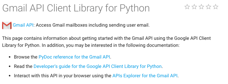 ¿Cómo usar la API de GMail con&nbsp;Python?