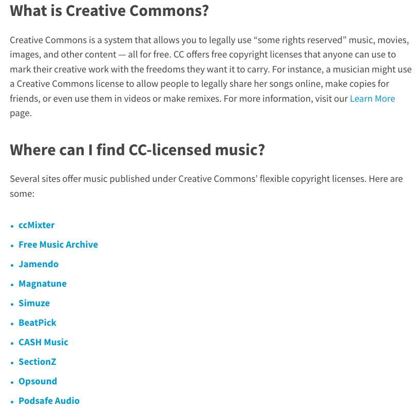 Legal Music For Videos - Creative Commons 2018-03-05 10 p. m.22-10-38